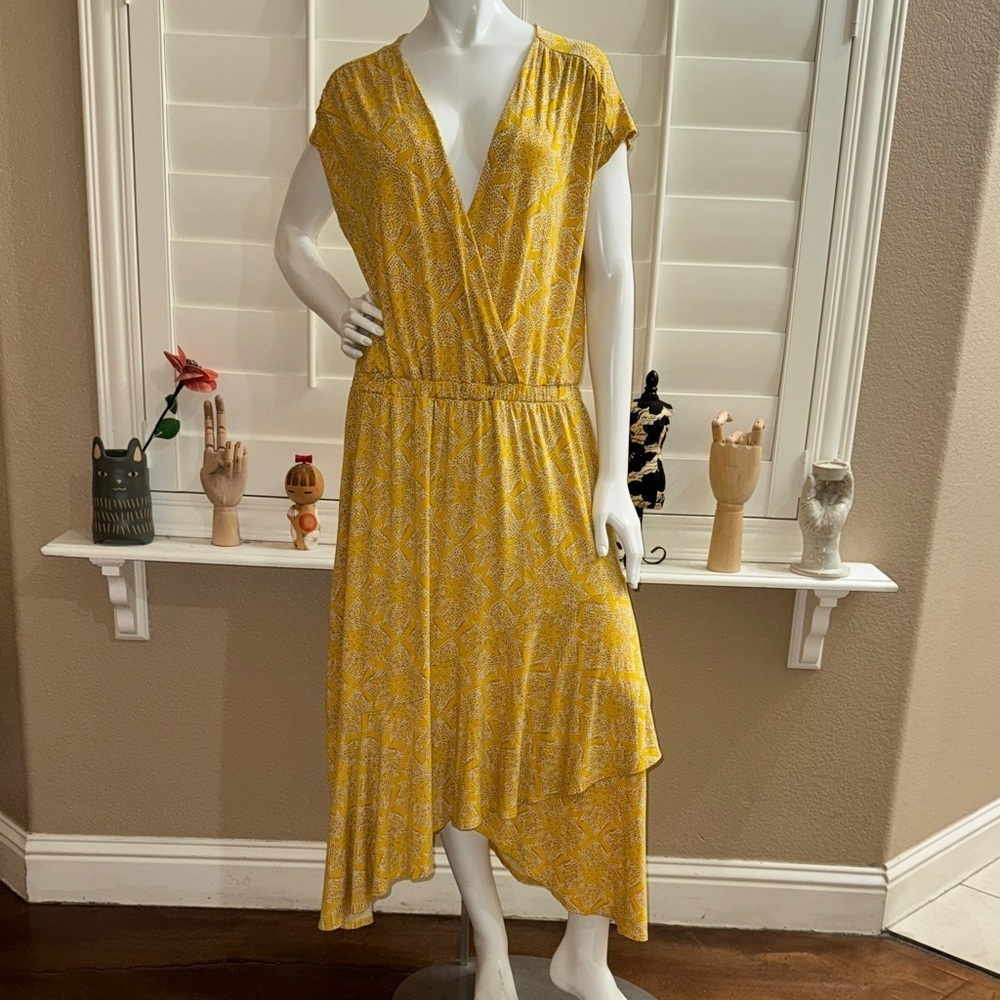 Maeve Anthropologie Fete Midi Dress